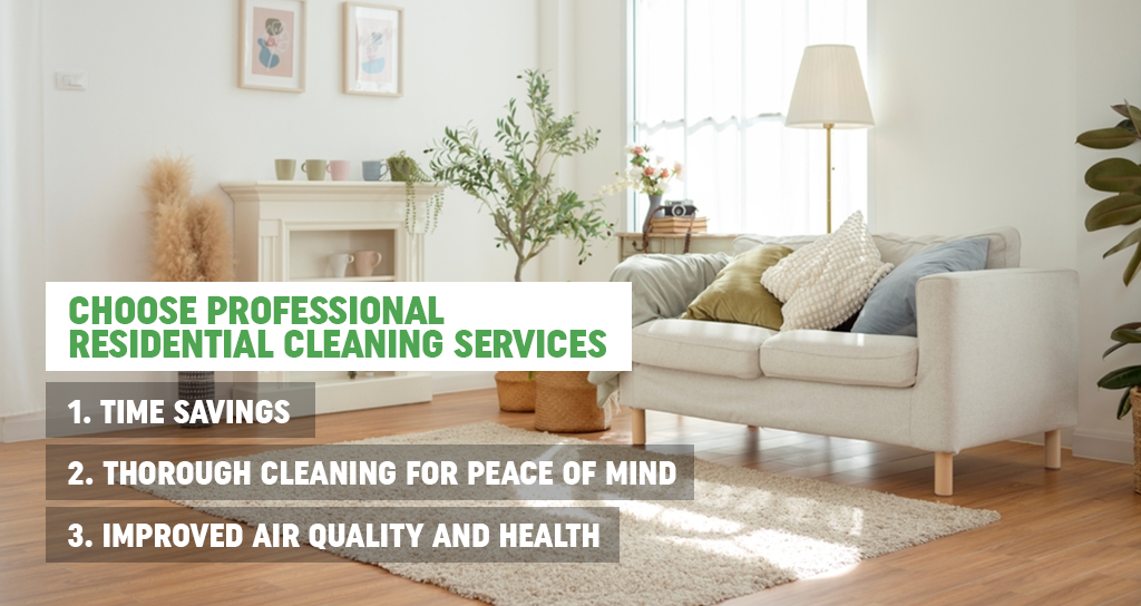 professional cleaning residential services